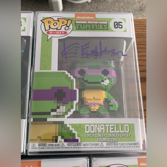 TMNT Nickelodeon Signed Funko Pops Lot of 5 - Eastman & Saito - Picture 6 of 10
